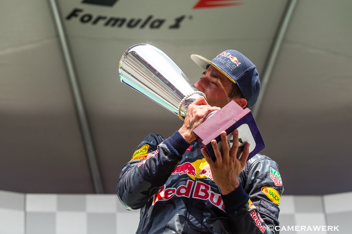 Ricciardo freut sich