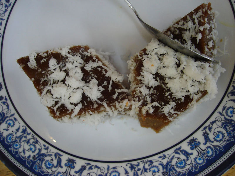 Rice Sweets with Coconut