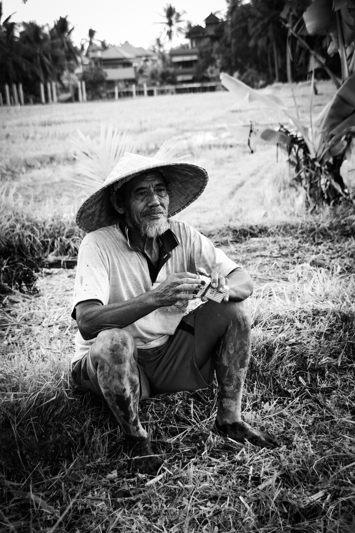 Ricefarmer in Bali