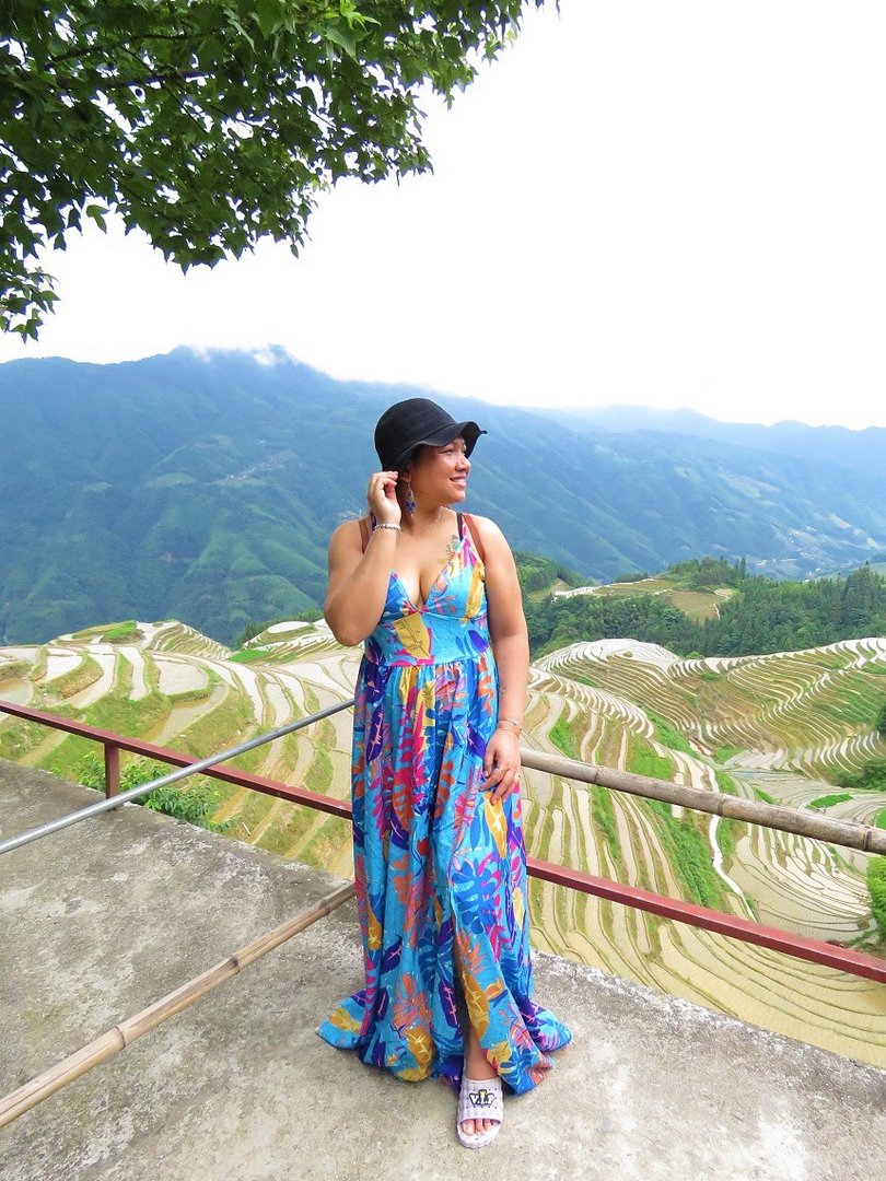 Ricefiels from Ping`An village, China