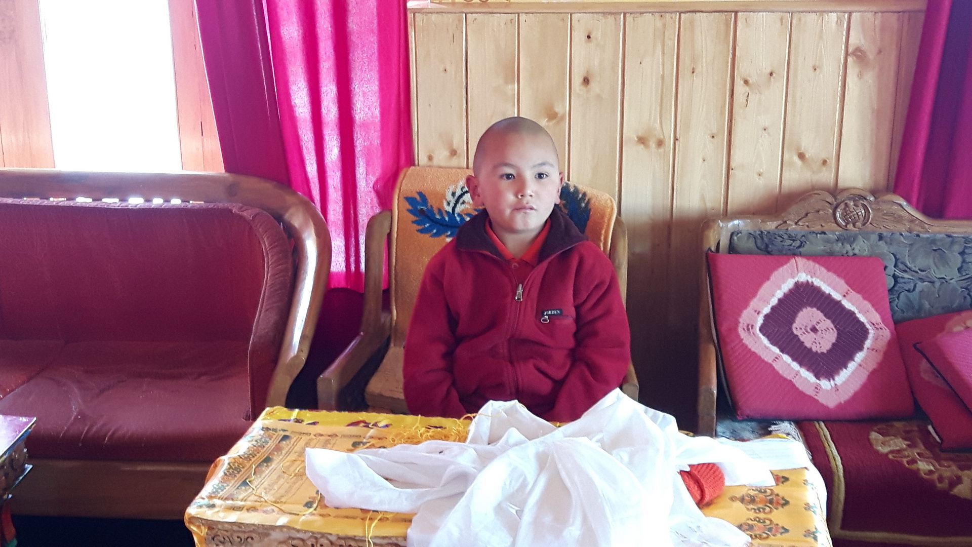 Ricevuti dal Rinpoche di un monastero in Ladakh