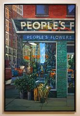 Richard Estes: People's Flowers (1971)