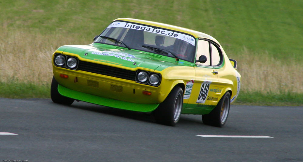 Richard Rein auf Ford Capri 2600 RS am Hauenstein 2009