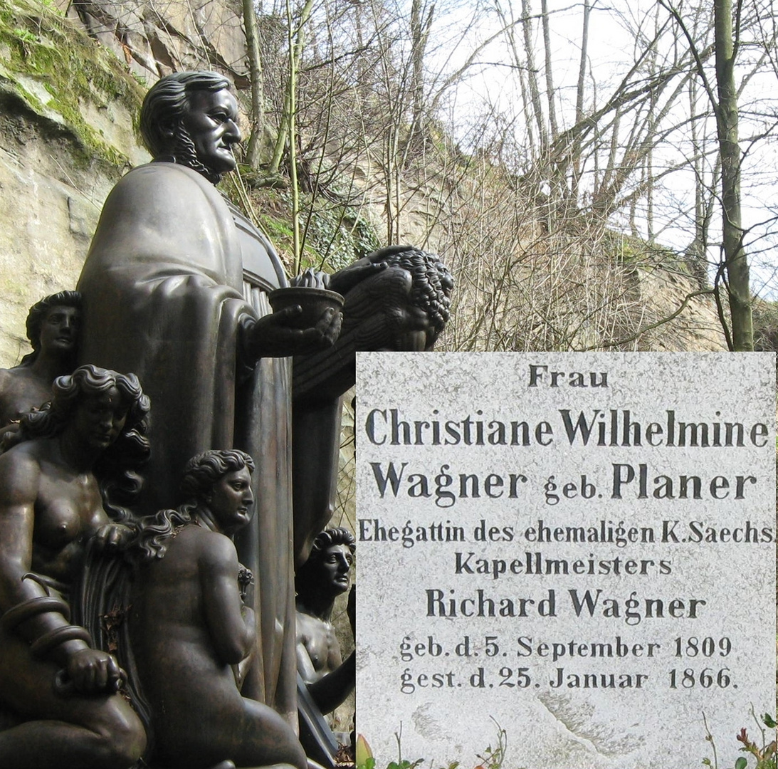 Richard Wagner und seine "Minna"..