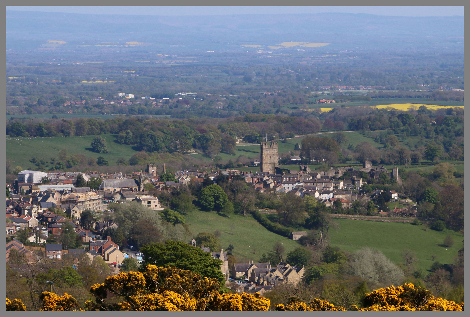 Richmond from whitcliffe scar