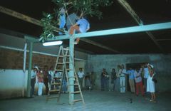 Richtfest Bild 2 - Druckerei "Los Muchachos" Managua, 1984