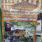 Richtig alt ist das Hobbit-Haus nicht...