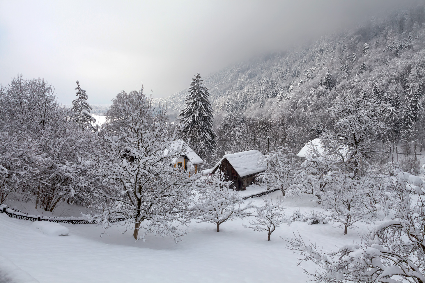 Richtig viel Schnee