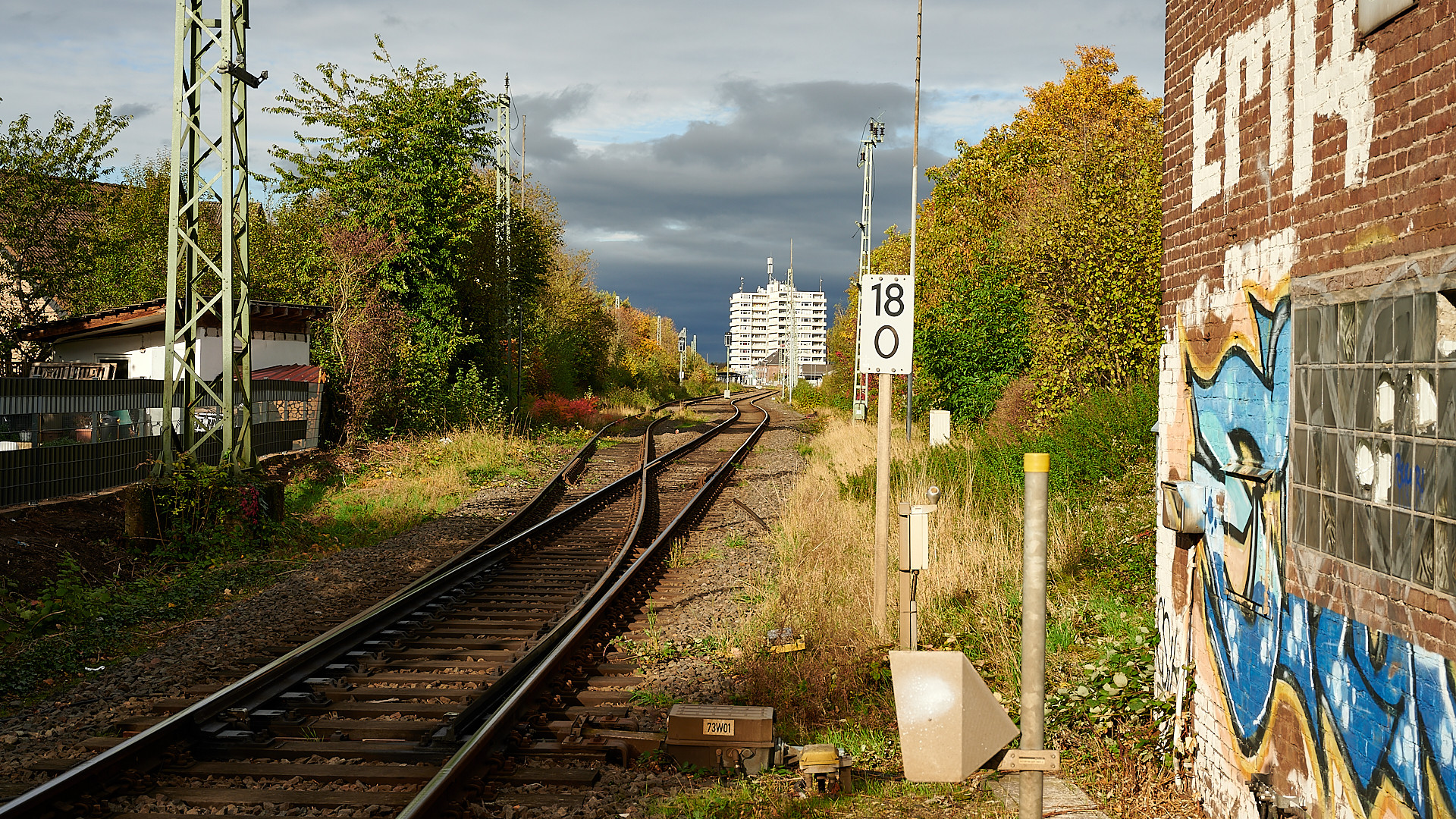 Richtung Bahnhof Quadrath