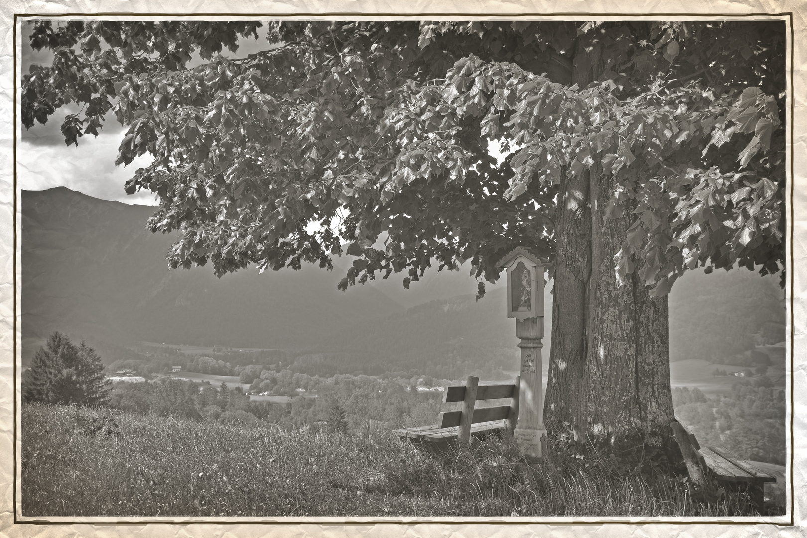 Richtung Birkenstein/ Oberbayern