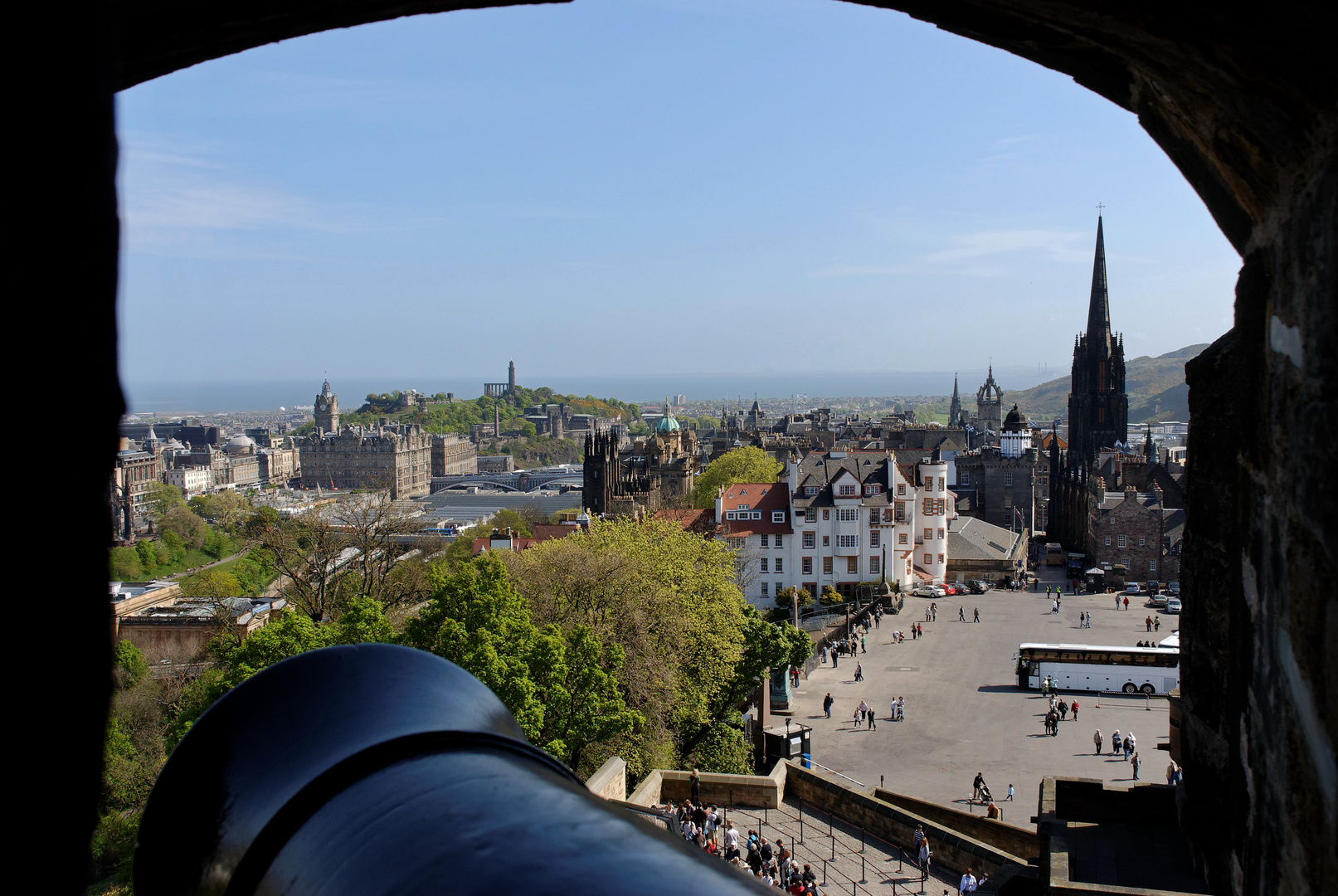 Richtung Calton Hill