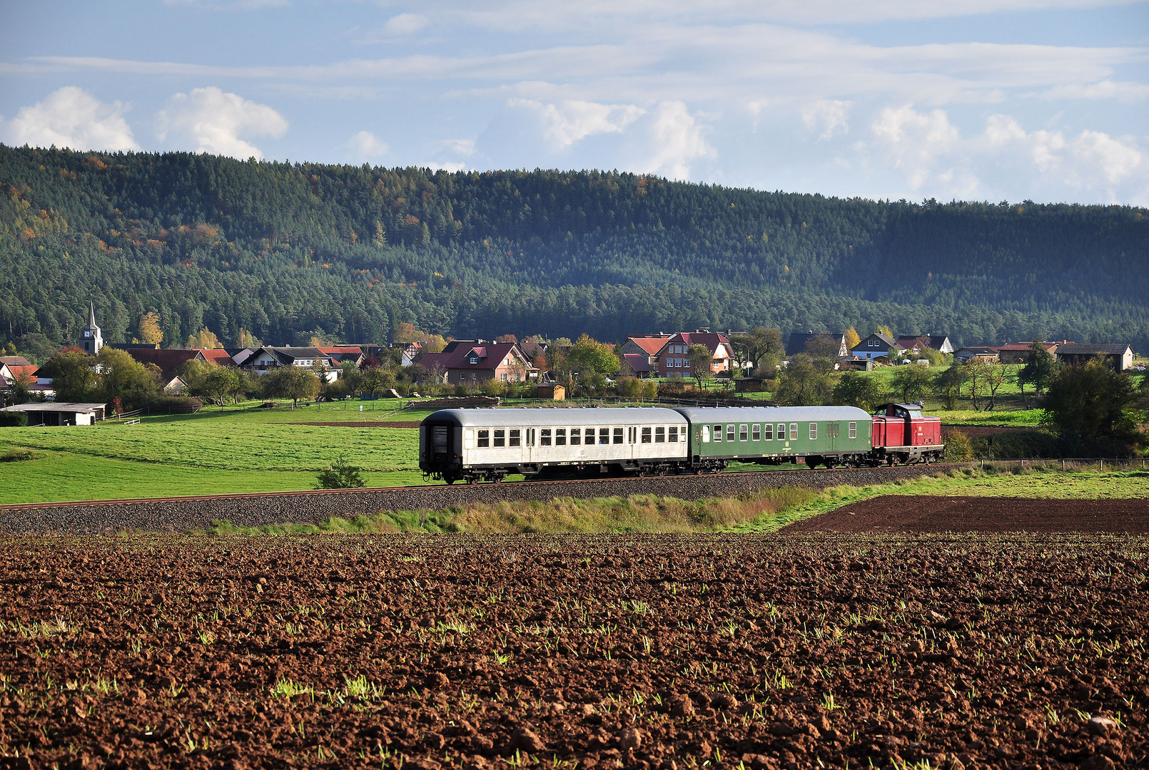 Richtung Ernsthausen