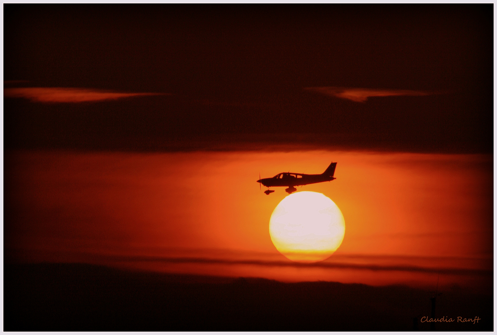 Richtung Flugplatz Luneort