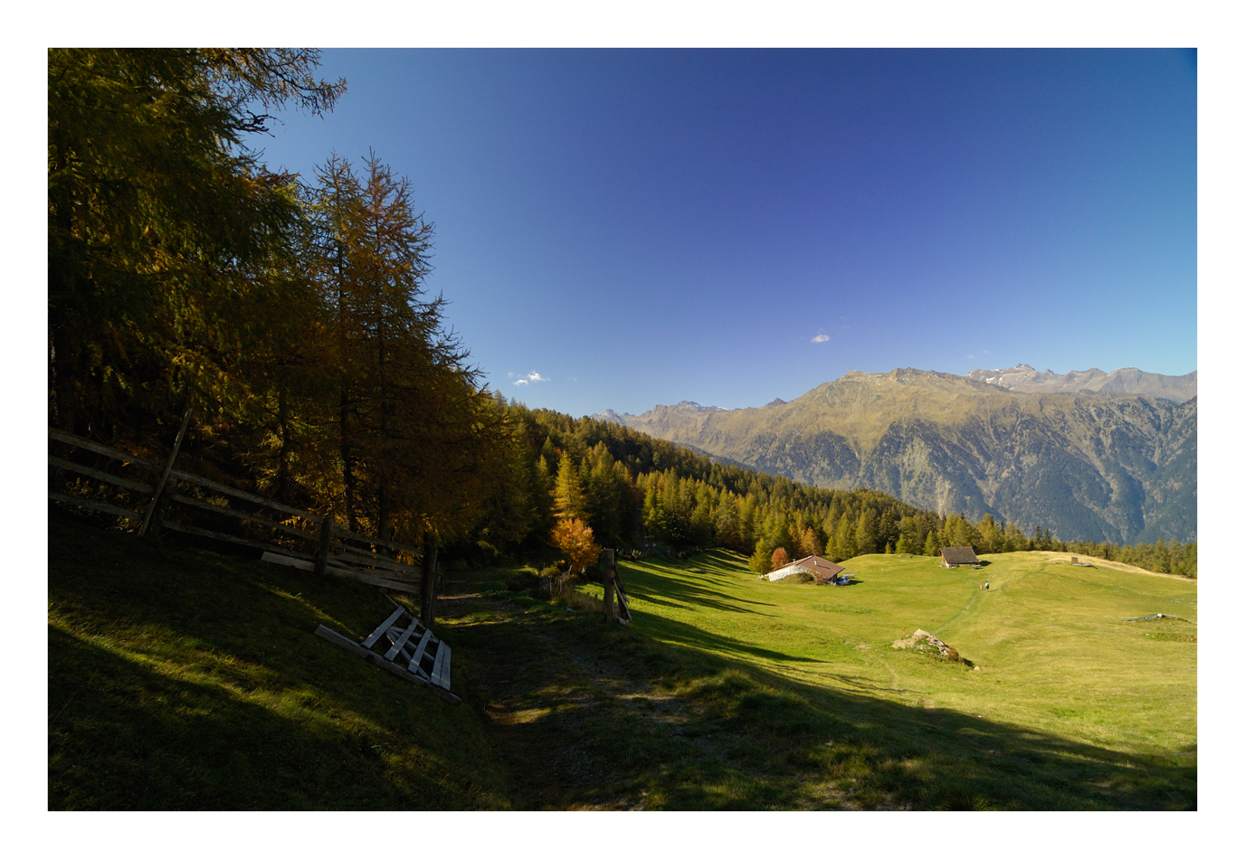 Richtung Gampenalm, Passeiertal, Südtirol