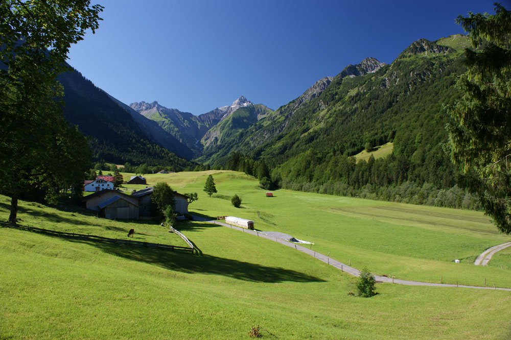 Richtung Gerstruben, Allgäu