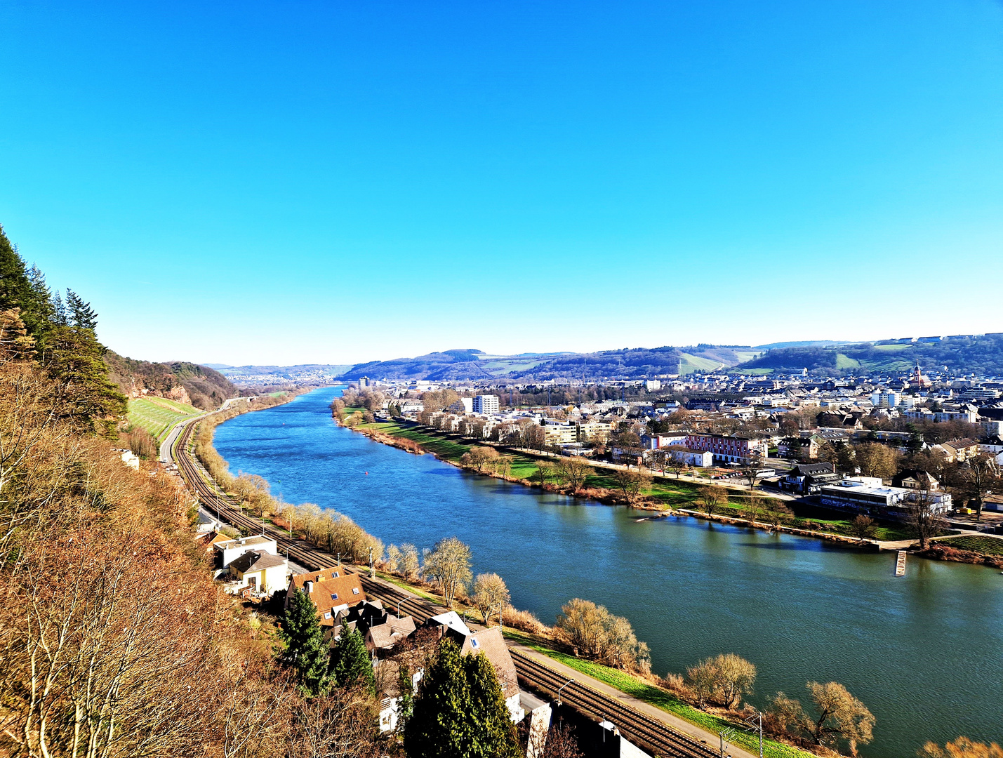 Richtung Koblenz