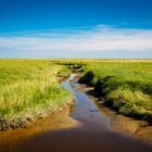 Richtung Nordsee Watt bei Westerhever