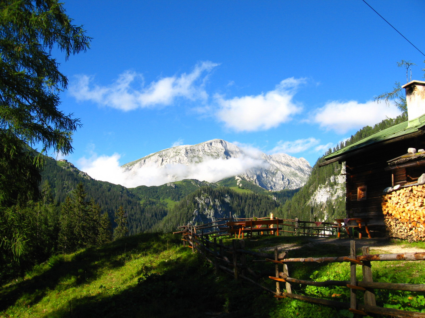 Richtung Priesbergalm