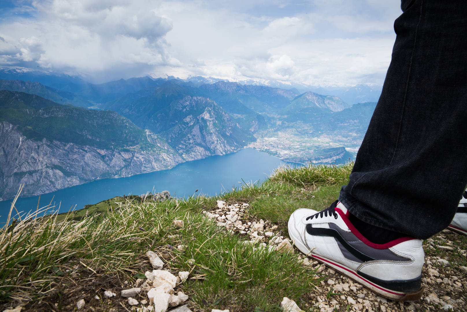 Richtung Riva vom Monte Altissimo