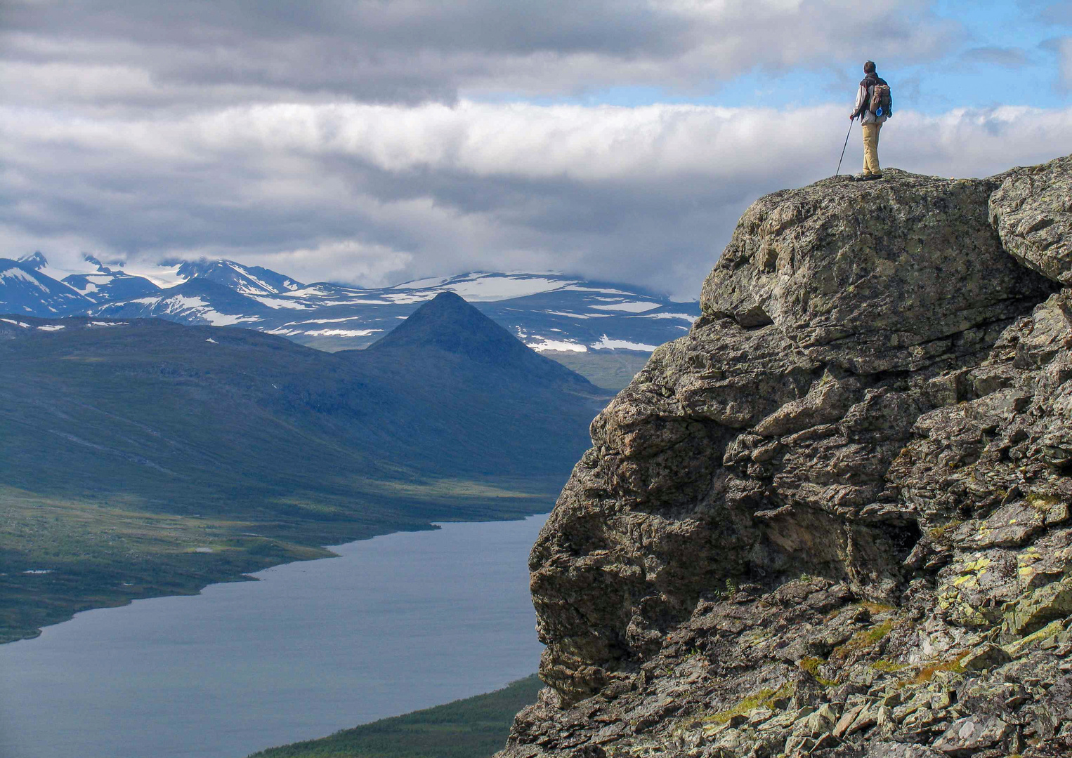 Richtung Sarek in Lappland