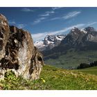 Richtung Schwendisee....mit blick auf den Säntis