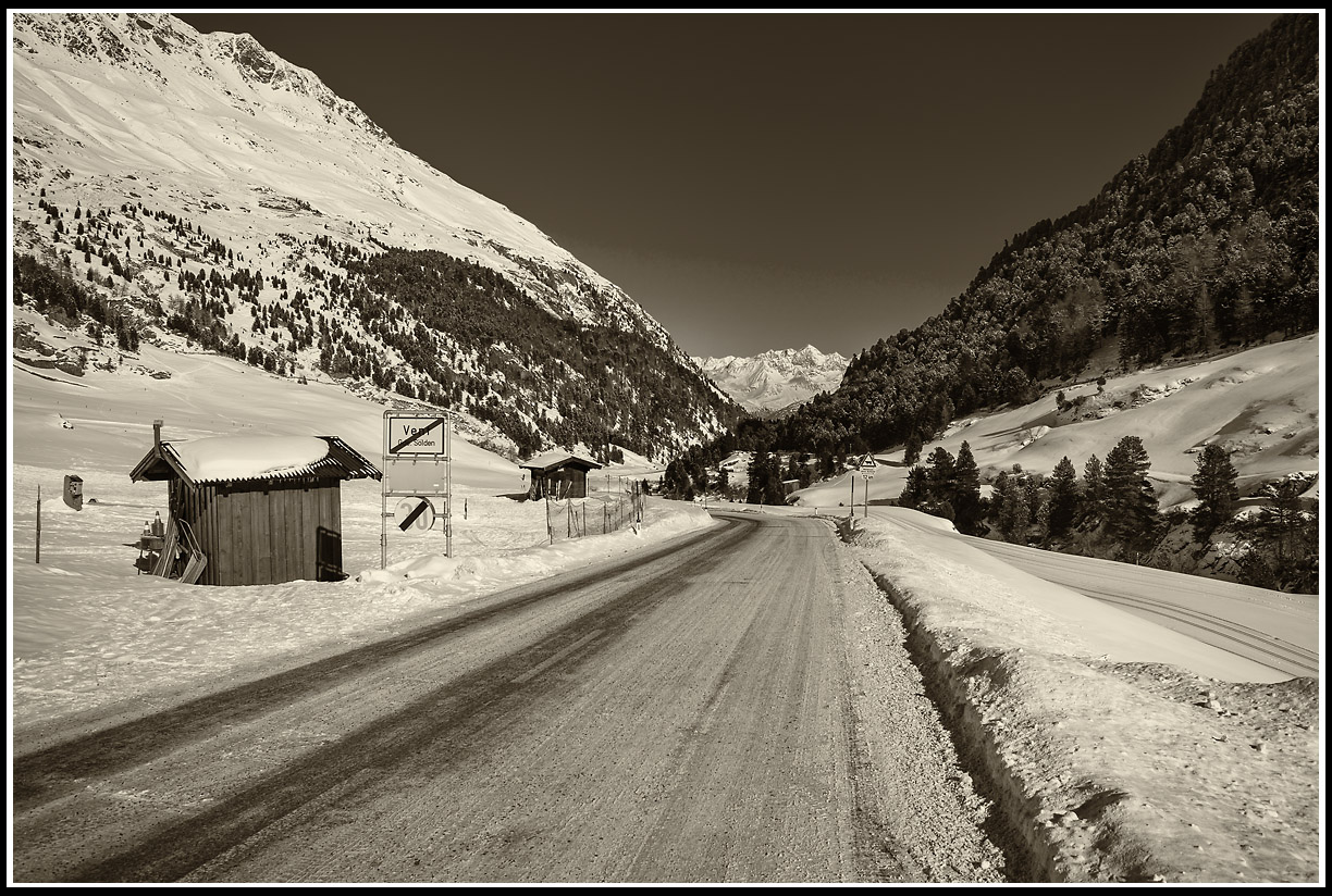 Richtung Sölden...