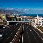 Richtung Sonne - mit Blick auf Santa Cruz de Tenerife