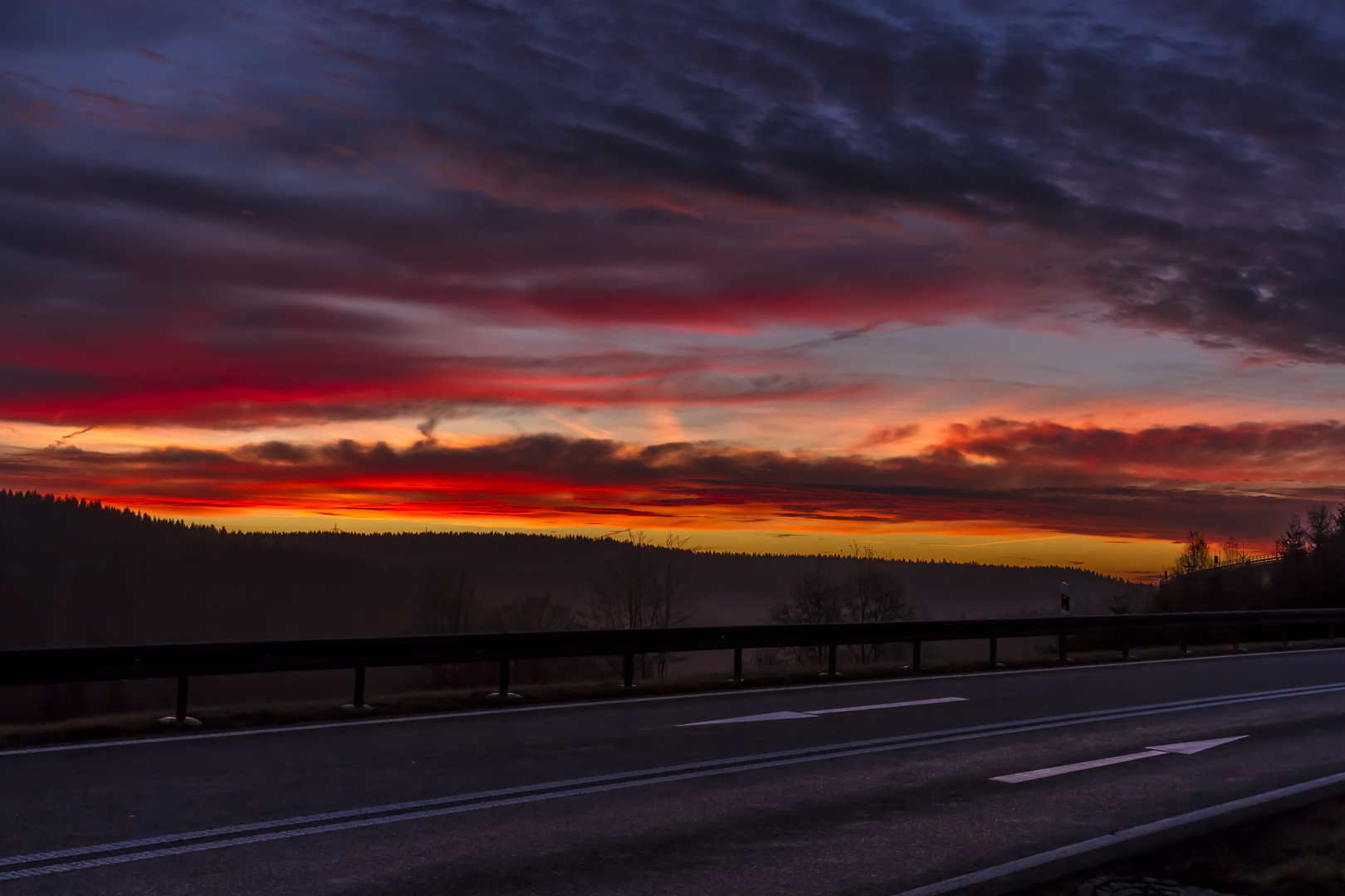 Richtung Sonnenaufgang