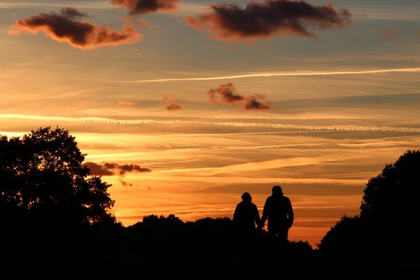 Richtung Sonnenuntergang