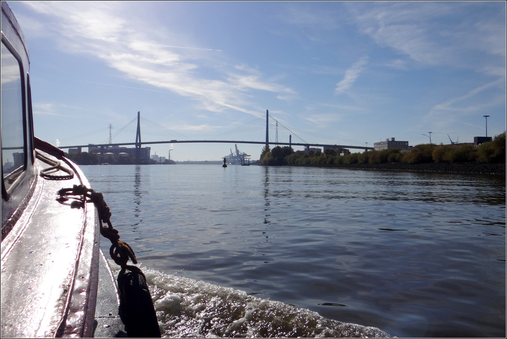 Richtung....Köhlbrandbrücke