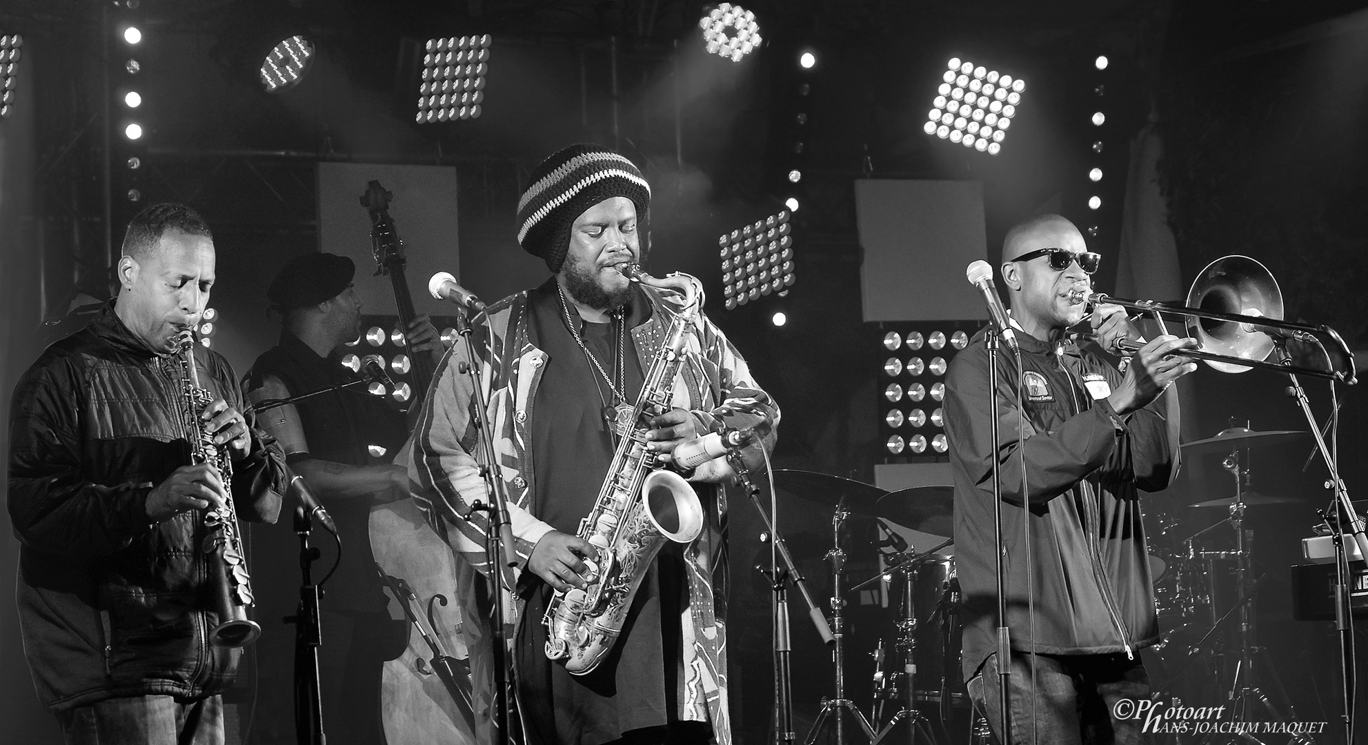 Rickey Washington, Kamasi Washington, Ryan Porter 