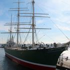 Rickmer Rickmers am Hamburger Hafen