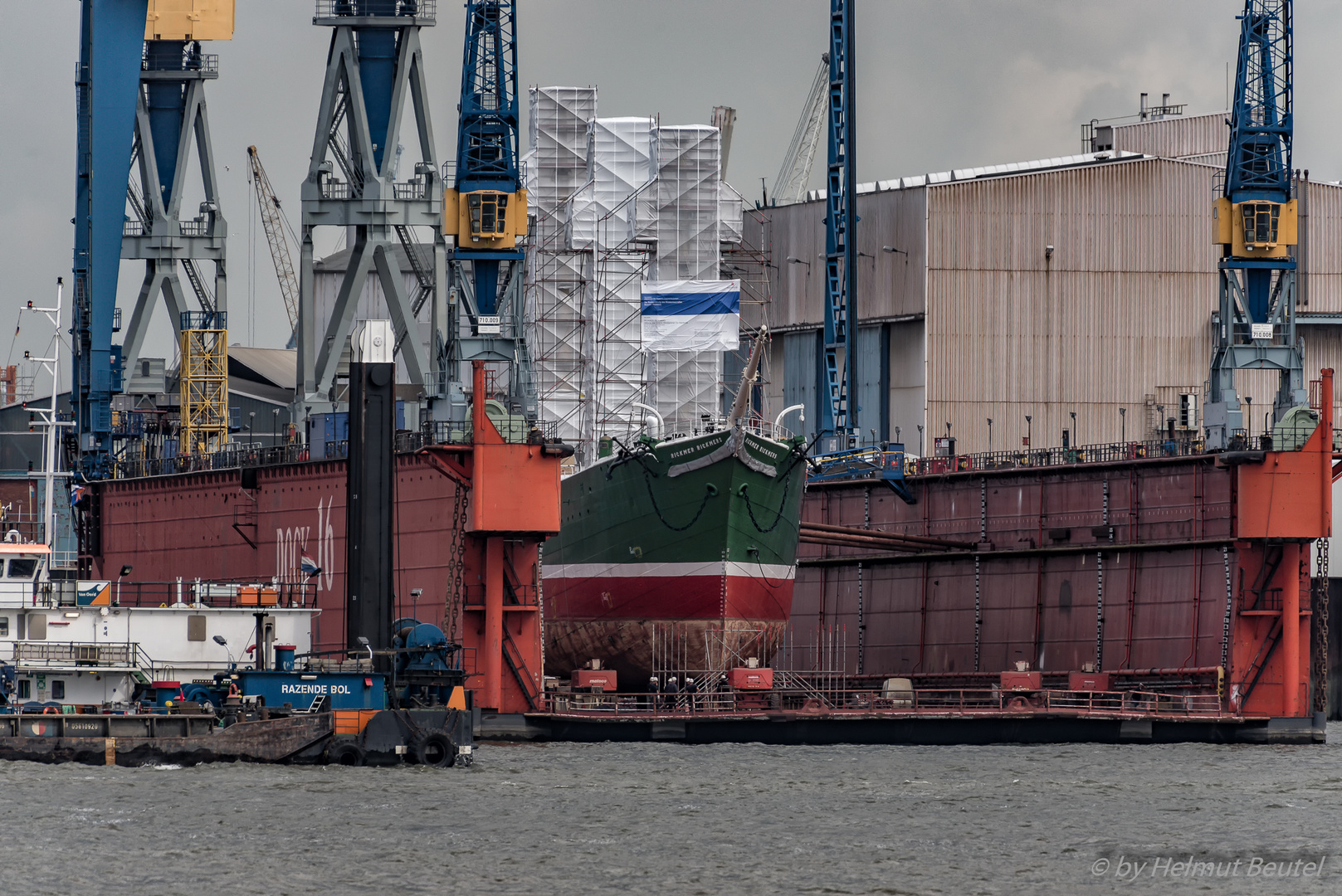 Rickmer Rickmers bei Blohm und Voss