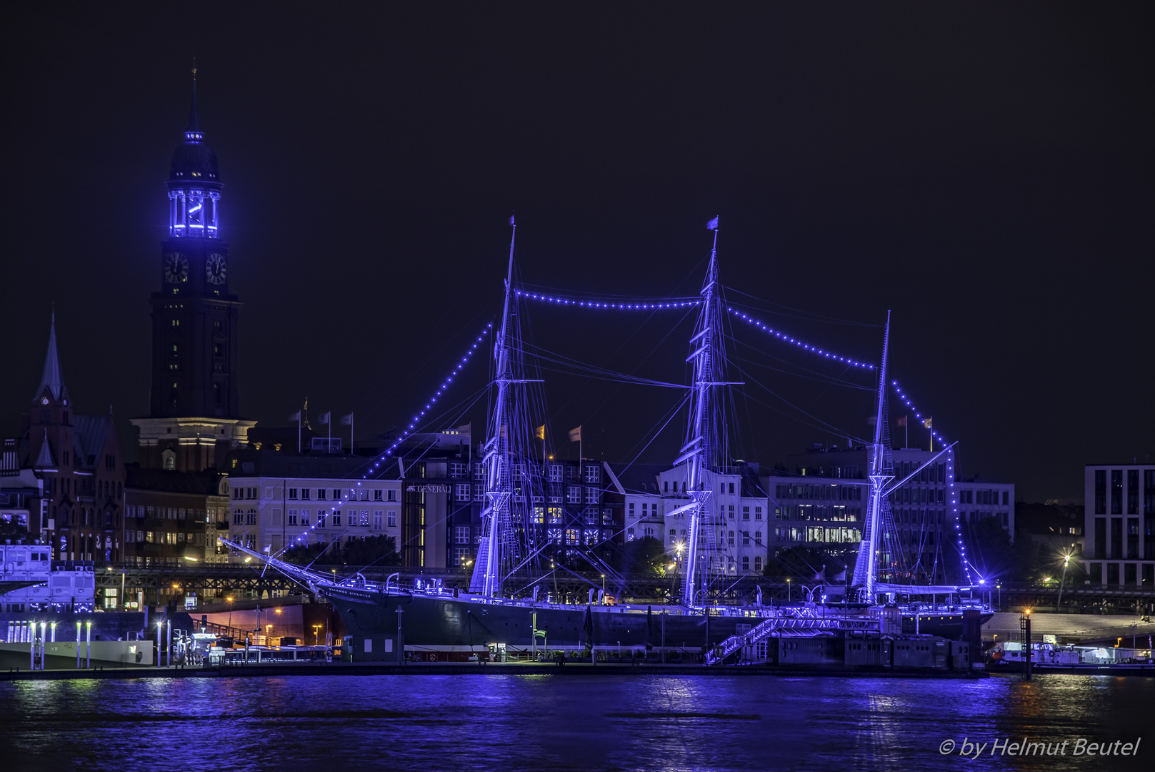 Rickmer Rickmers @ Hamburg Blue Port