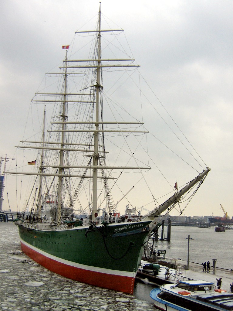 Rickmer Rickmers im Eismeer