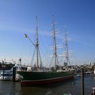 Rickmer Rickmers im Hamburger Hafen