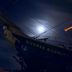 Rickmer Rickmers im Mondlicht