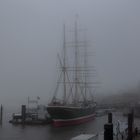 Rickmer Rickmers im Nebel