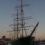 Rickmer Rickmers im Winter