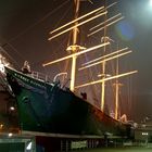 Rickmer Rickmers in einer Dezembernacht