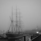 Rickmer Rickmers, morgens im Nebel