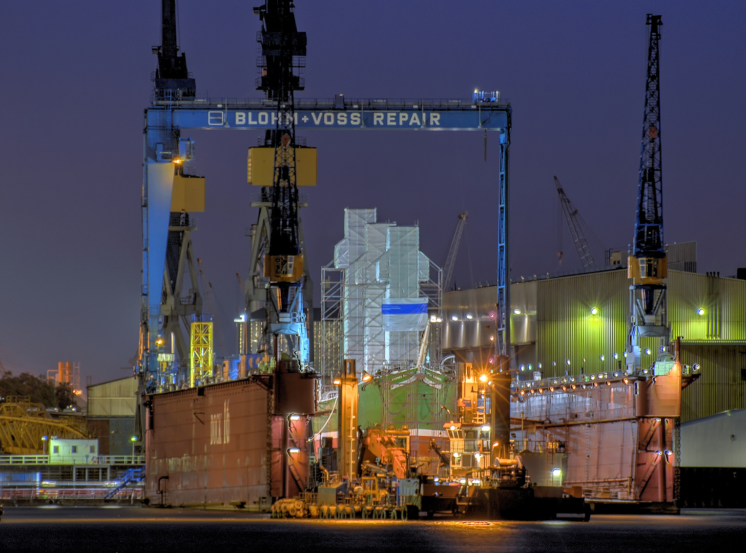 Rickmers im Dock