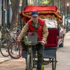 Rickshaw driver in Hutong