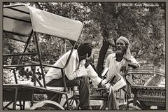 Rickshaw riders