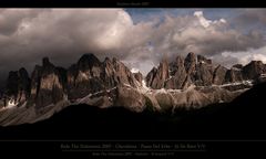 Ride The Dolomites 2007 - Gherdëina - Passo Del Erbe - Jü De Börz - Würzjoch - V/V