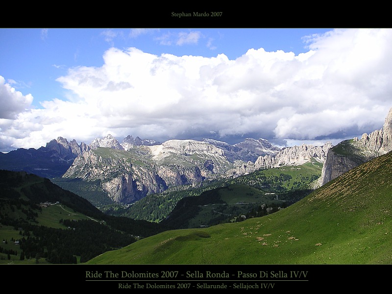 Ride The Dolomites 2007 - Sellarunde - Sellajoch IV/V