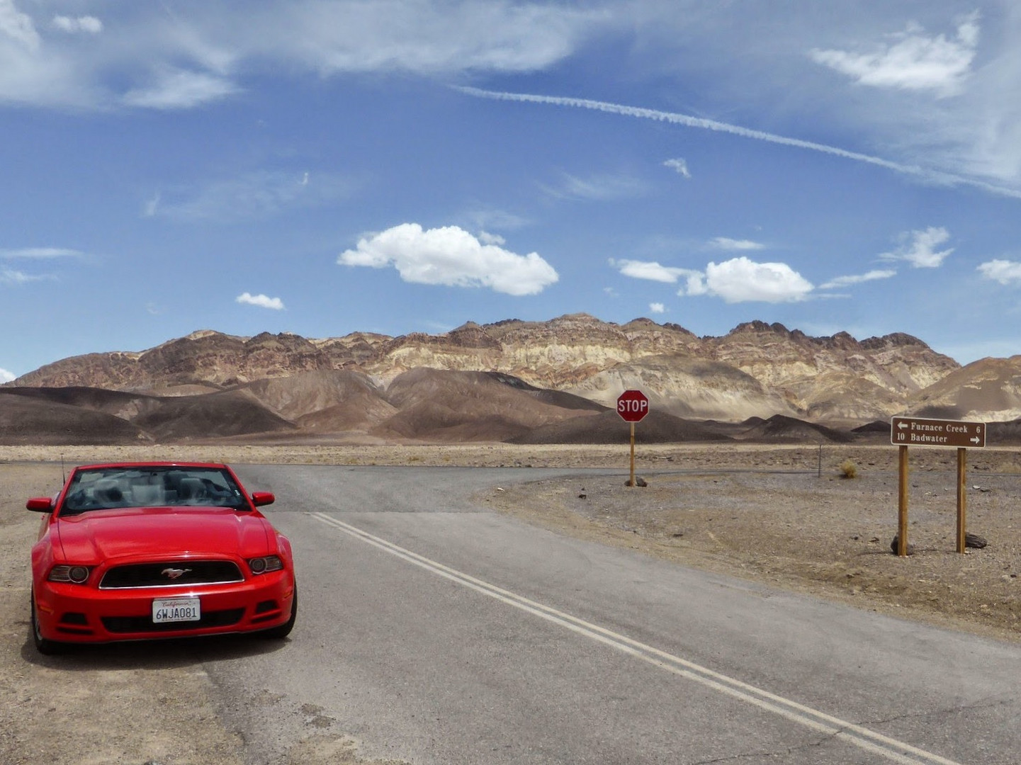 Ride the Mustang in Death Valley