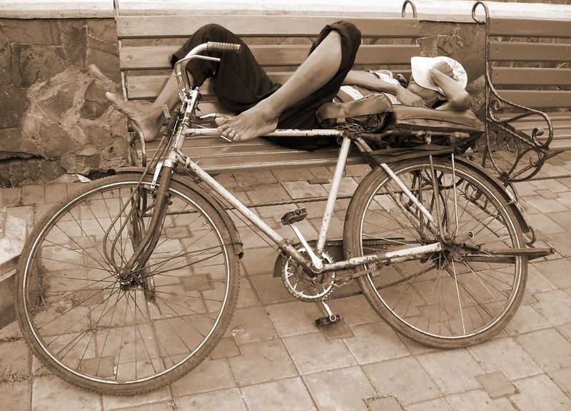 Ride Tired Bicycle