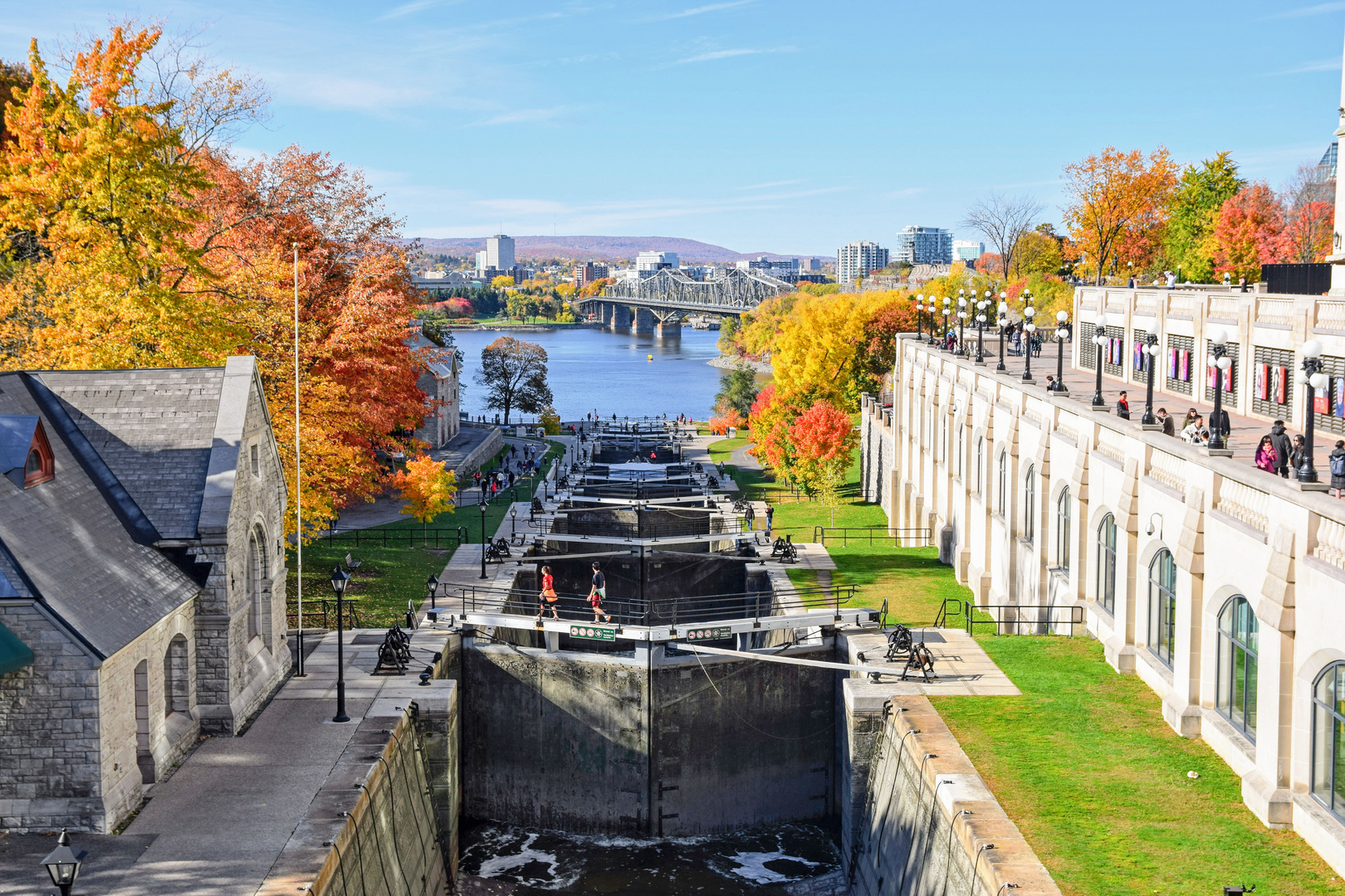 Rideau Canal Schleusen