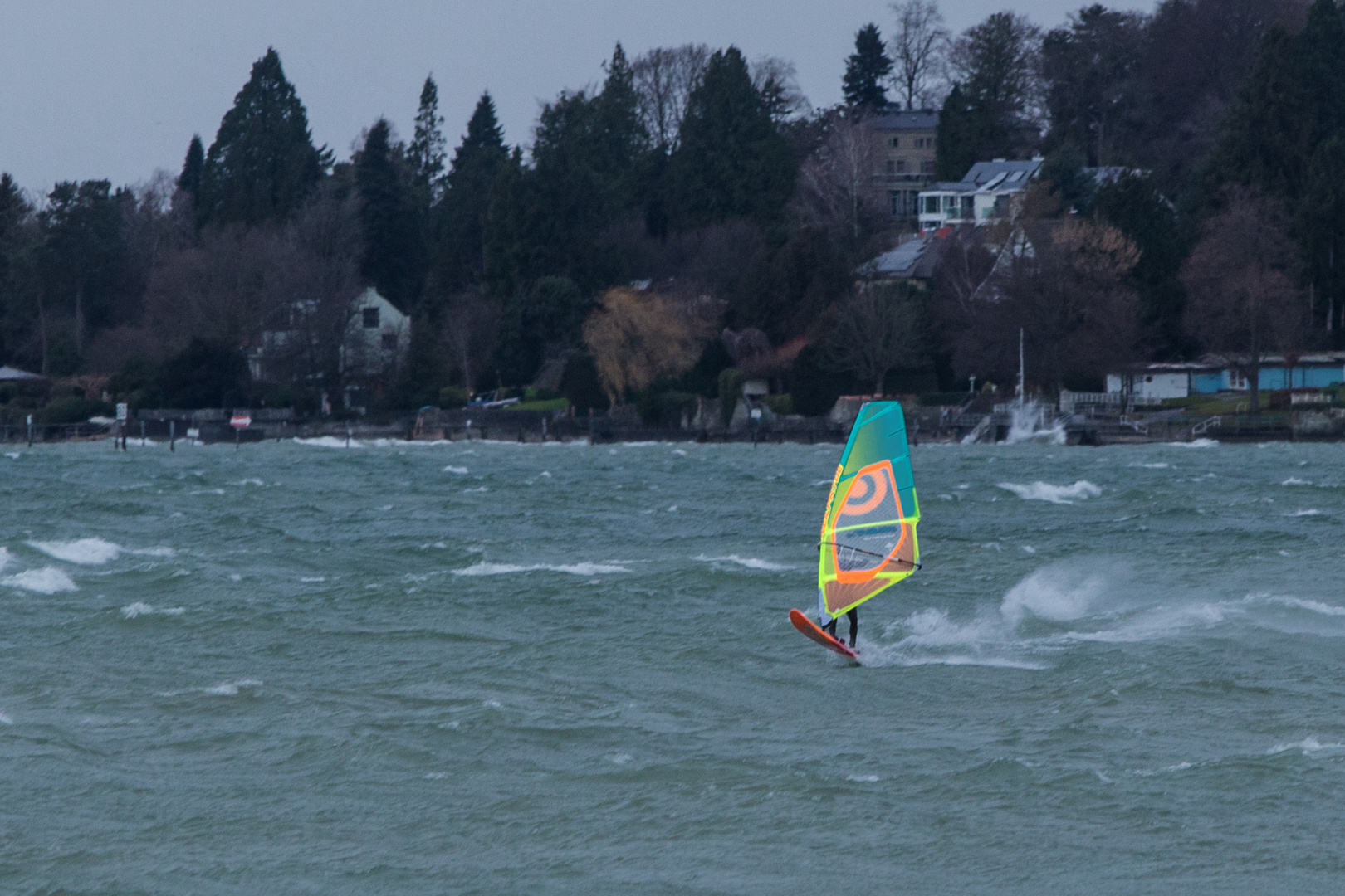 Rider in the storm